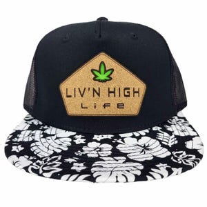 Liv'n High Life Cork Patch Hat