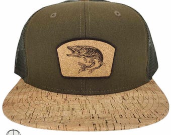 Pike Cork Fishing Hat