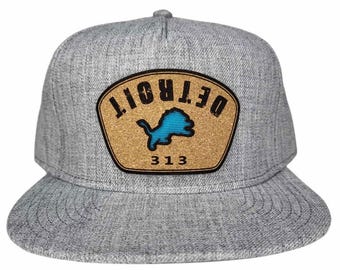 Detroit Lions 313 Cork Hat