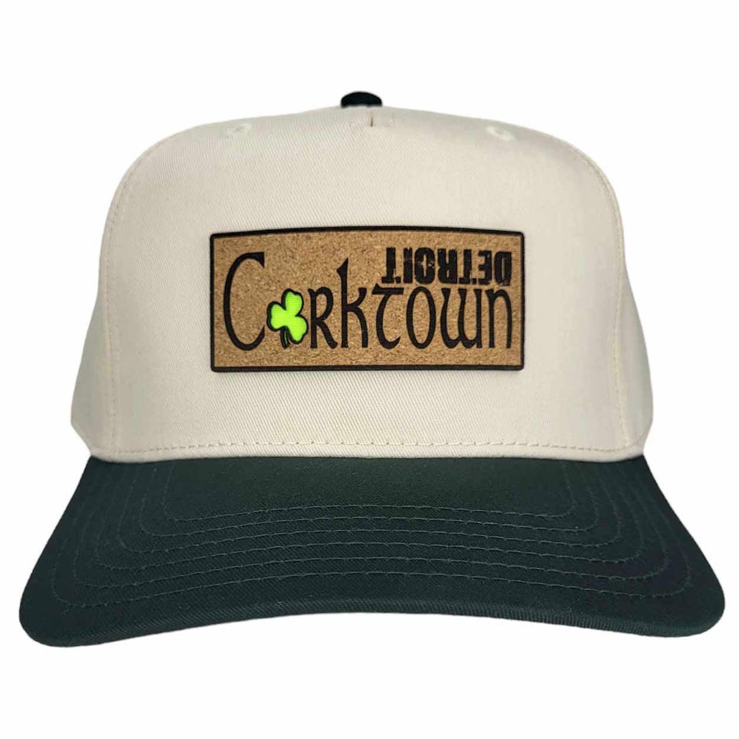 Corktown Detroit Cork Patch Hat - Etsy