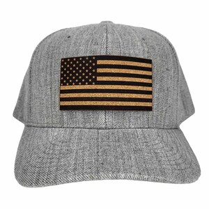 Chapéu com bandeira americana