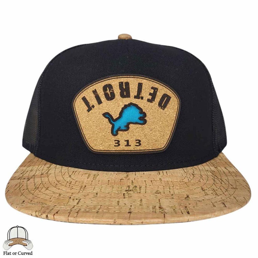 Detroit Lions 313 Cork Hat - Etsy