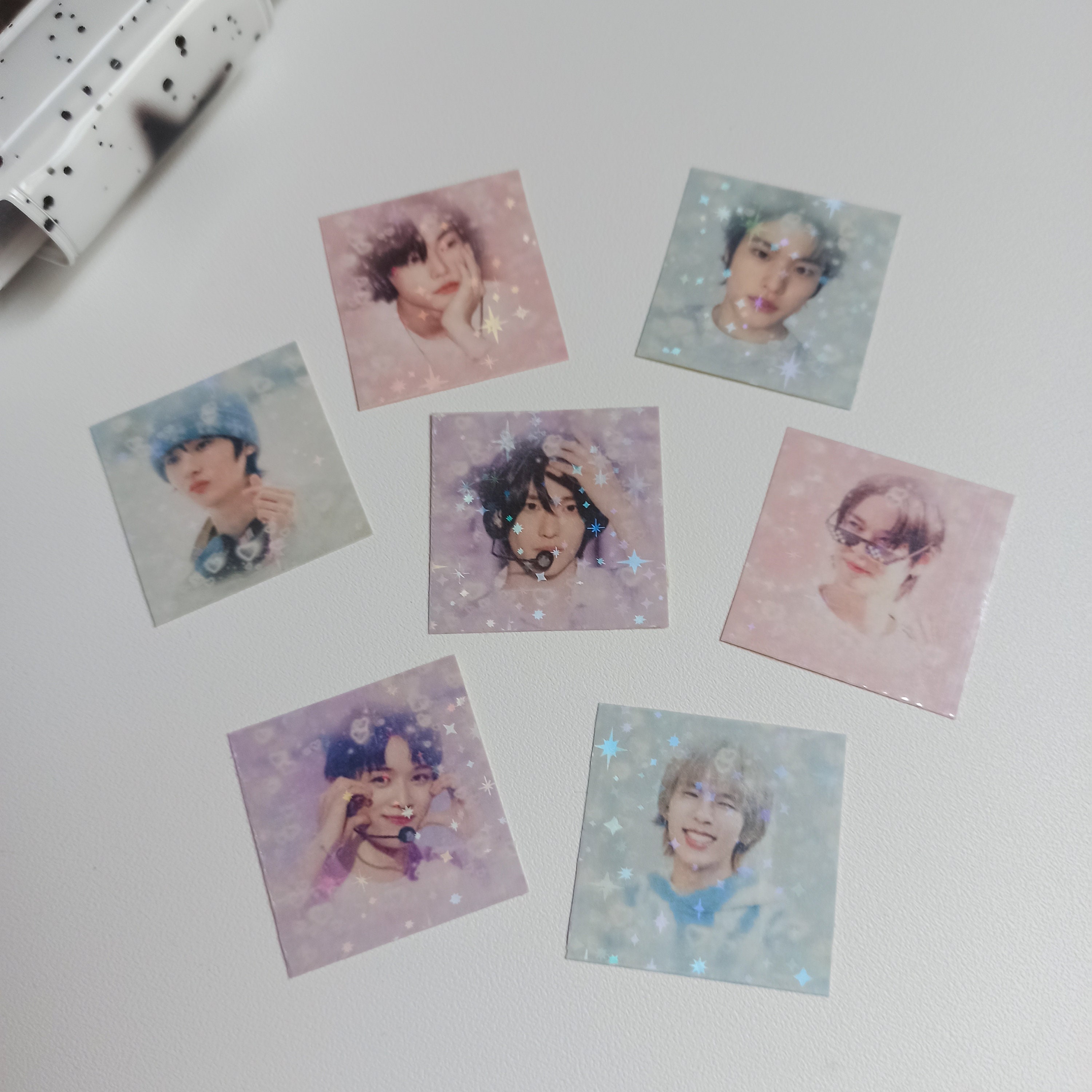 RIIZE KPOP Heart Sticker Pack 10pcs Cute Kawaii Stickers for Journaling  Polco Deco Penpal 