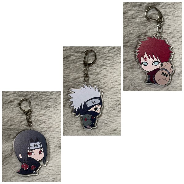 Anime Keychain Etsy