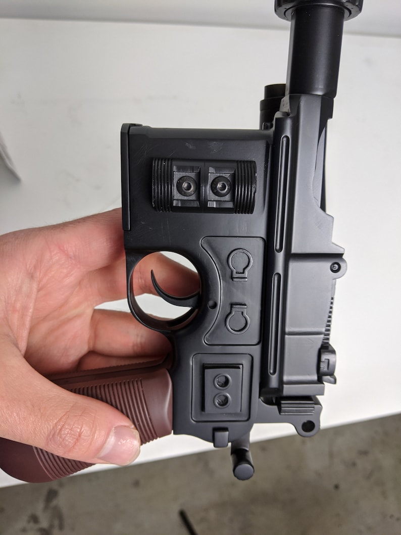Star Wars Han Solo DL44 ESB Blaster STL 3D Printable Cosplay - Etsy