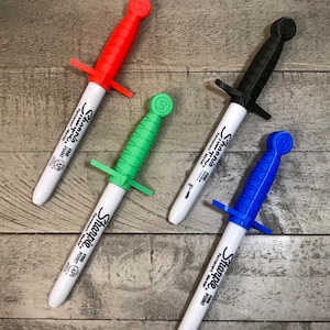 Sharpie Sword Shaped Marker | Custom Stationary Gift