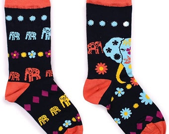 Chaussettes en bambou Éléphant chanceux