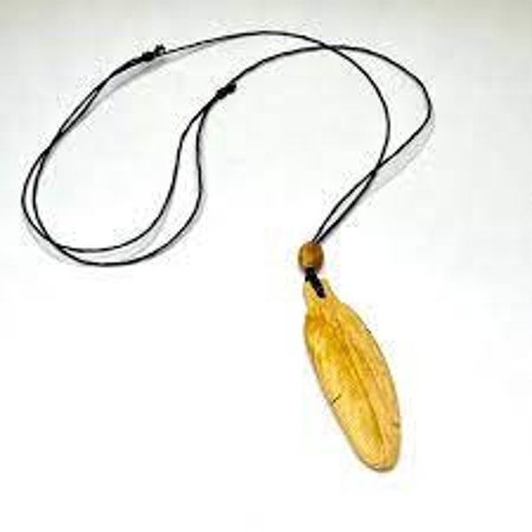 Collier de plumes Palo Santo 6 cm petit