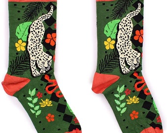 Chaussettes en bambou Jungle de Bali