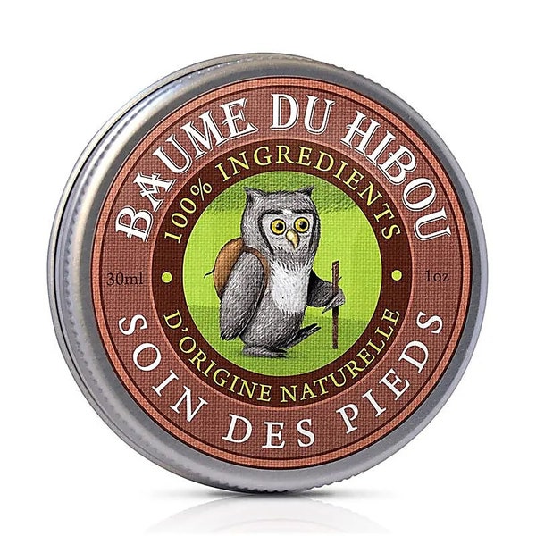 Baume du hibou Soin des pieds BIO