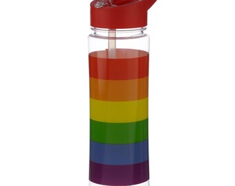 Bouteille d'Eau Gourde 550ml - Arc-en-ciel