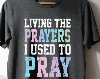 Pray shirt, spiritual shirt, jesus cross shirt, god is good shirt, religious shirts, faith tshirt, pray through it, christian shirt, jesus
