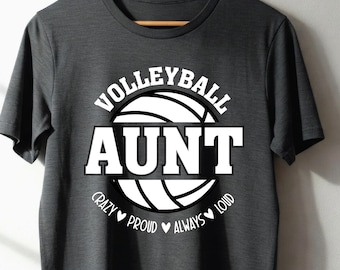 Volleyball shirt, volleyball aunt, in my aunt era, volleyball mom shirt, volleyball gift, university shirt, volleyball shirt volleyball mama