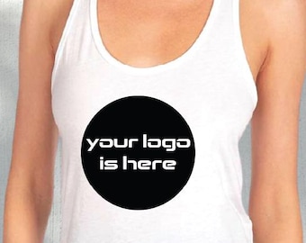 Custom Tank Top T-Shirt, Custom Logo Tank Top, Your Design Here Tank Tops, Custom Birthday Tank, Custom Vacation Tank, Custom Fitness Tank