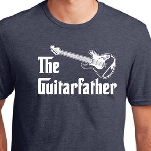 Guitar Lover Dad Shirt, Guitarfather Musician Men&#39;s T-shirt, Guitar Player T-shirt for Men, Father&#39;s Day Guitarist Tee from Wife, funny Tee