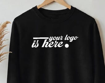 Custom Logo Sweatshirt, Personalized Company Logo Sweatshirt, Sports Team Logo Clothing, Custom Bran for Business, Small Business Hoodie