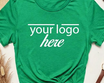 Custom Logo Brand Shirt, Personalized Logo Shirt, Custom Design Shirt, Custom Text Shirt,Y our Business Logo or Brand Logo Shirt ,Team Logo