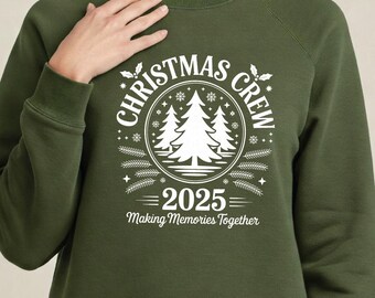 Christmas crew sweatshirt, family christmas