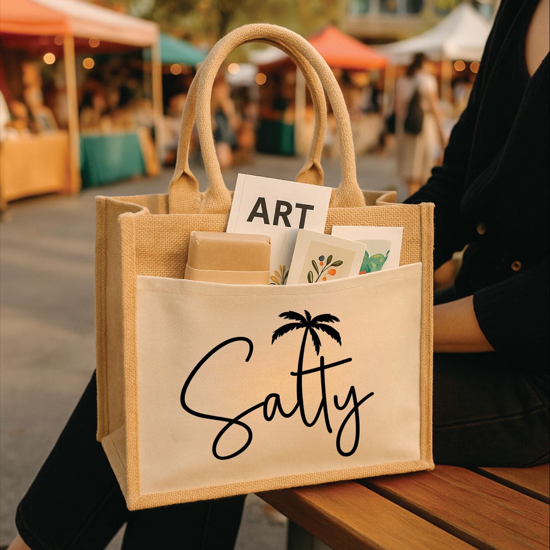 Jute Beach Tote