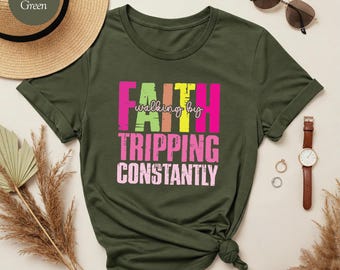 Walking by faith shirt, faith shirt, walk by faith, faith based shirt, faith t shirt, faith jesus, faith gift, faith over fear, god is good