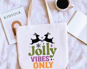 Bolso de mano Joly, bolso de mano para amantes de los libros, regalo para el mejor amigo, regalo para la esposa, regalo de Navidad, bolsos de mano, regalo para el maestro, bolso de lona, regalo para la mamá, bolso de libros
