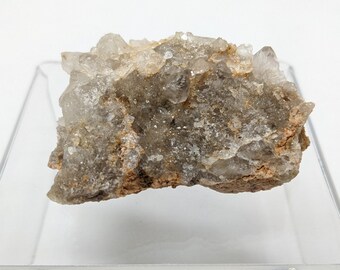 Smoky Quartz from Madagascar on Matrix Super DRUZZY 78.5g