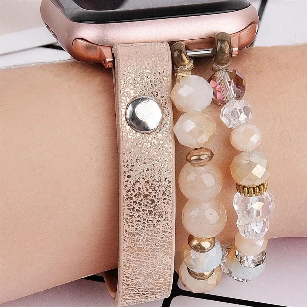 Womens Leather Leopard Apple Watch Band - Etsy display picture 2