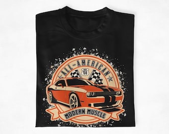 New School Muscle: Modern Muscle Car T-Shirt