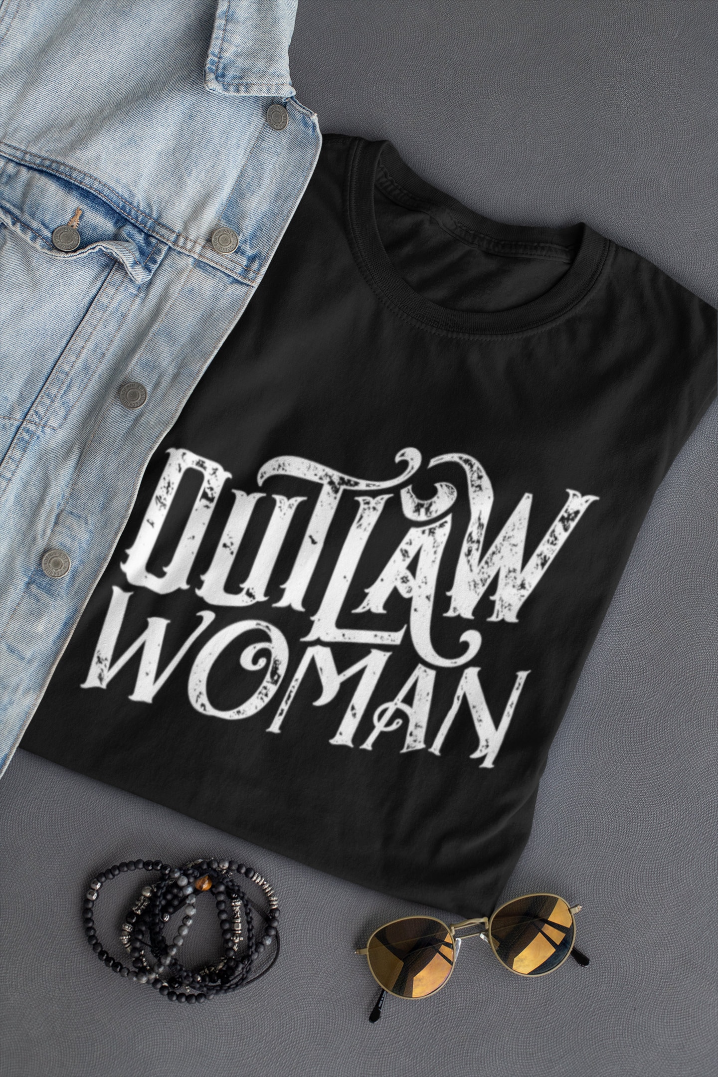 Discover Outlaw Woman t-shirt