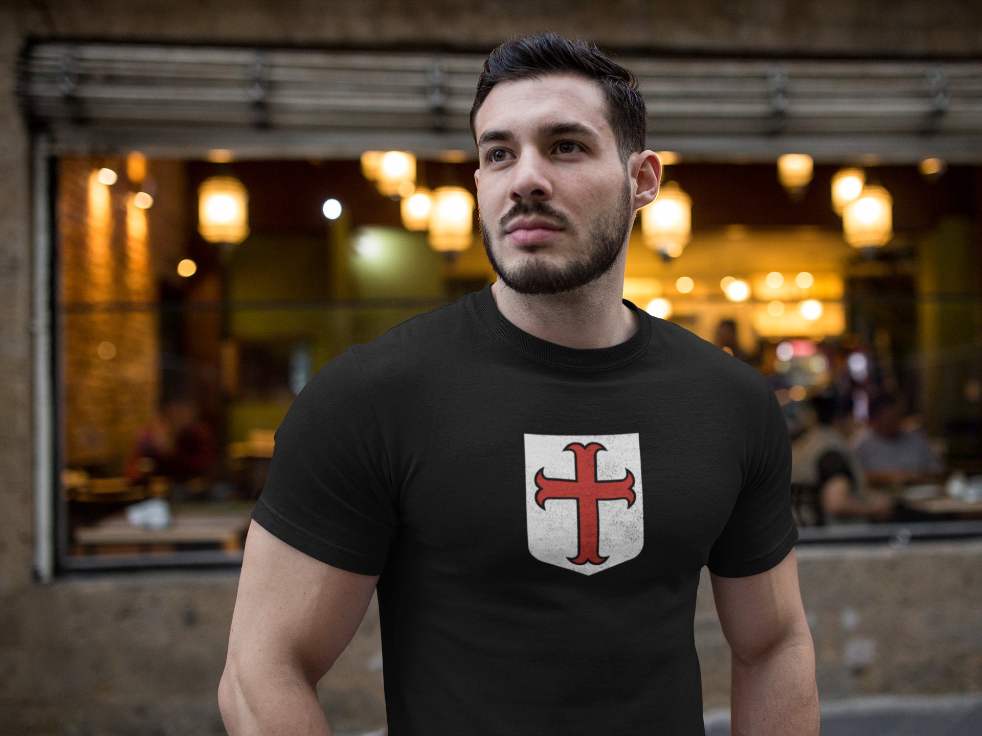 Knight Templar Shirt | Crusader Cross | Red Cross | Christian