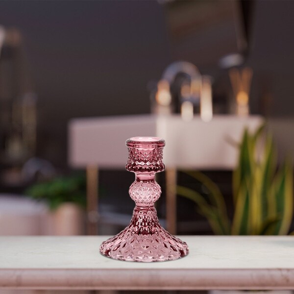 Amethyst Candle Holder Etsy