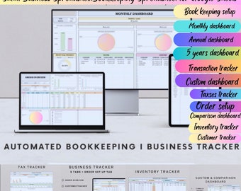 Small Business tracker spreadsheet|Bookkeeping Spreadsheet Business Expense Tracker|income tracker profit google sheet