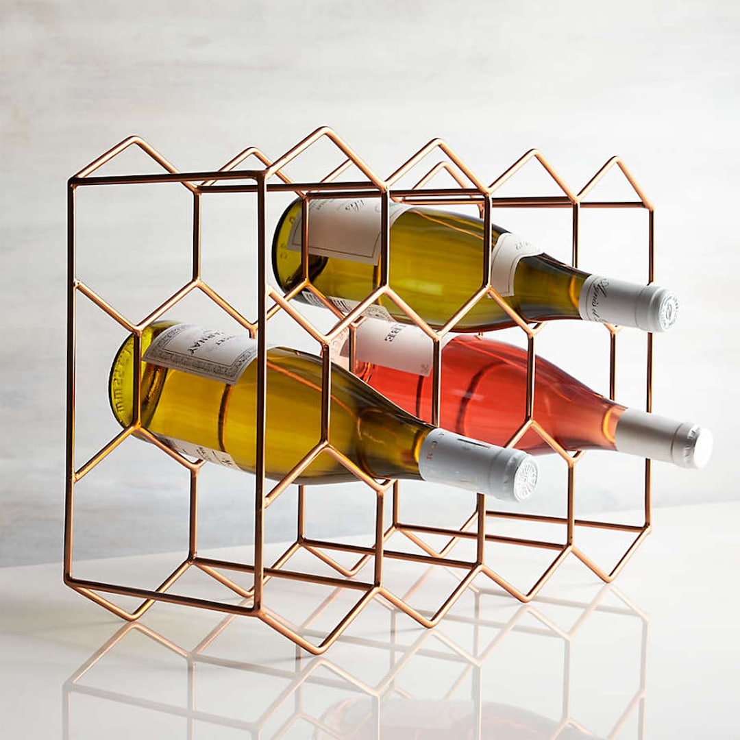 Crate and Barrel 11 Bottle Wine Rack Etsy UK