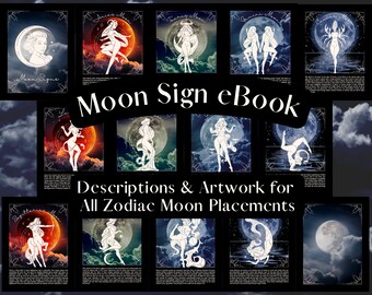 Moon Sign Astrology eBook | Printable Zodiac Guide (PDF)