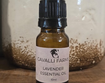 Farm Grown Lavender Essential Oil | Aromatherapy, Bath & Self-Care (10ml)