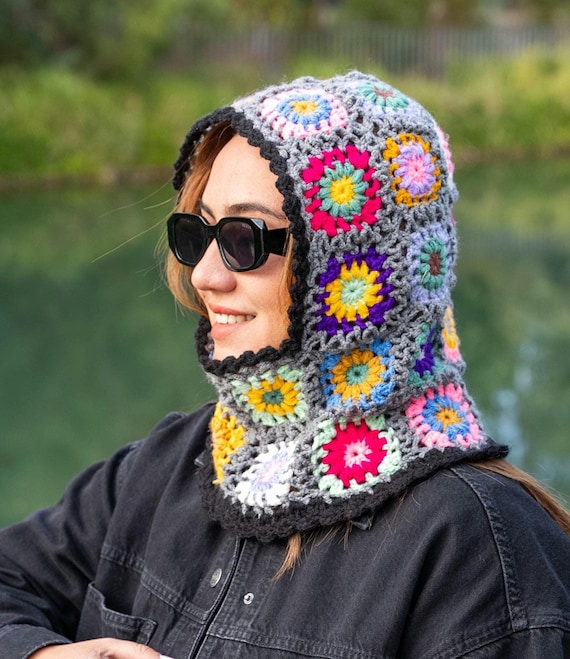 Amazon.com: Womens Knit Full Face Ski Mask Crochet Balaclava