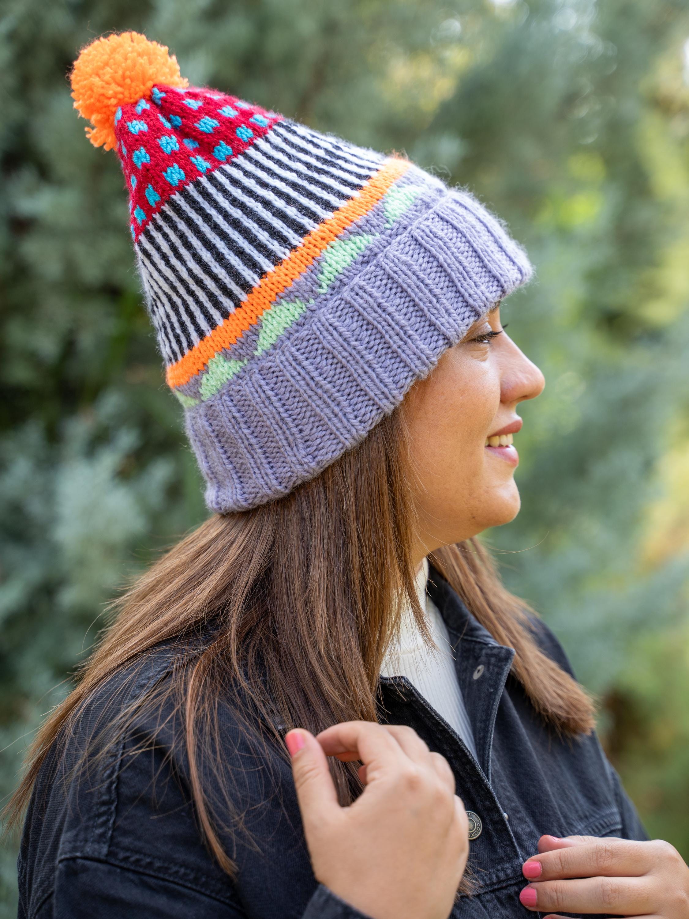 Jano Stripes Beanie Skimuts by Eisbär - 34,99