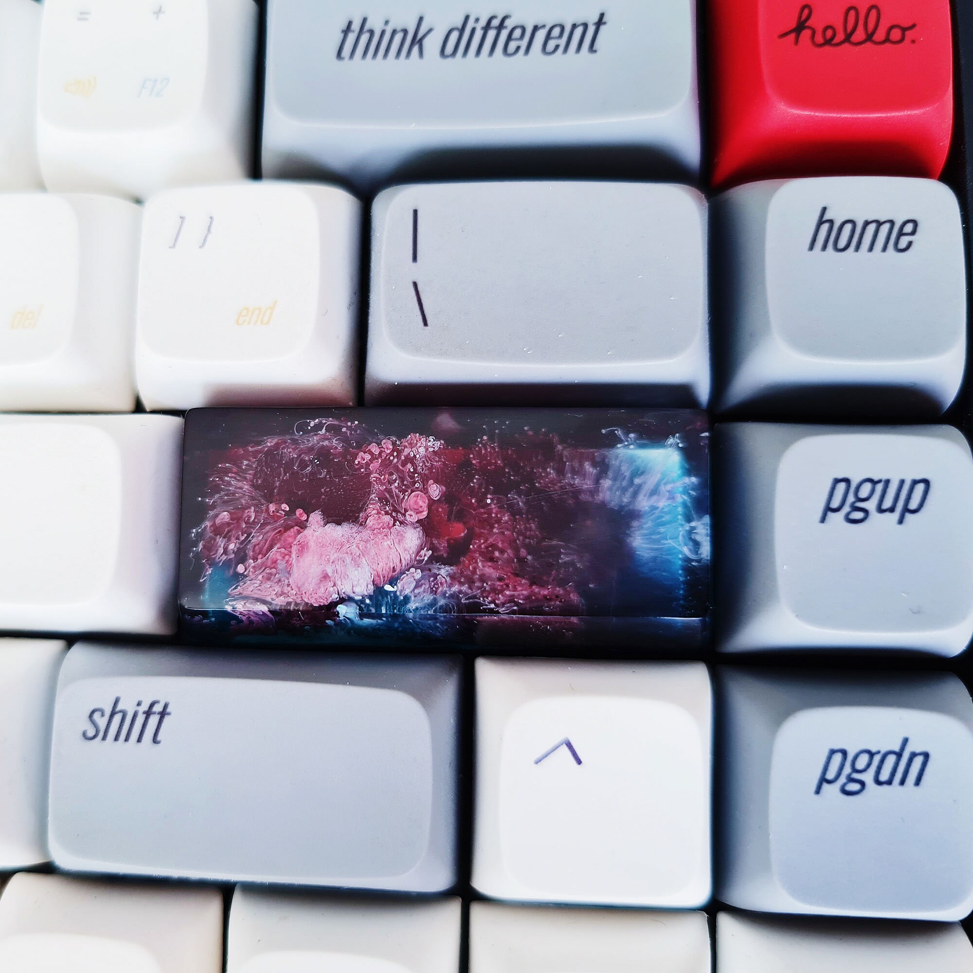 Epoxy Resin Artisan Keycap Custom Keycaps Botanical Keycaps Etsy