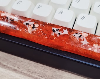 Capuchon de touche Artisan Koi, Capots de touche personnalisés, Capuchons de touche botaniques Koi, Capuchons de touche Cherry MX OEM SA, Capuchon de touche mécanique Kpi Fish avec barre d&#39;espacement pour clavier Shift