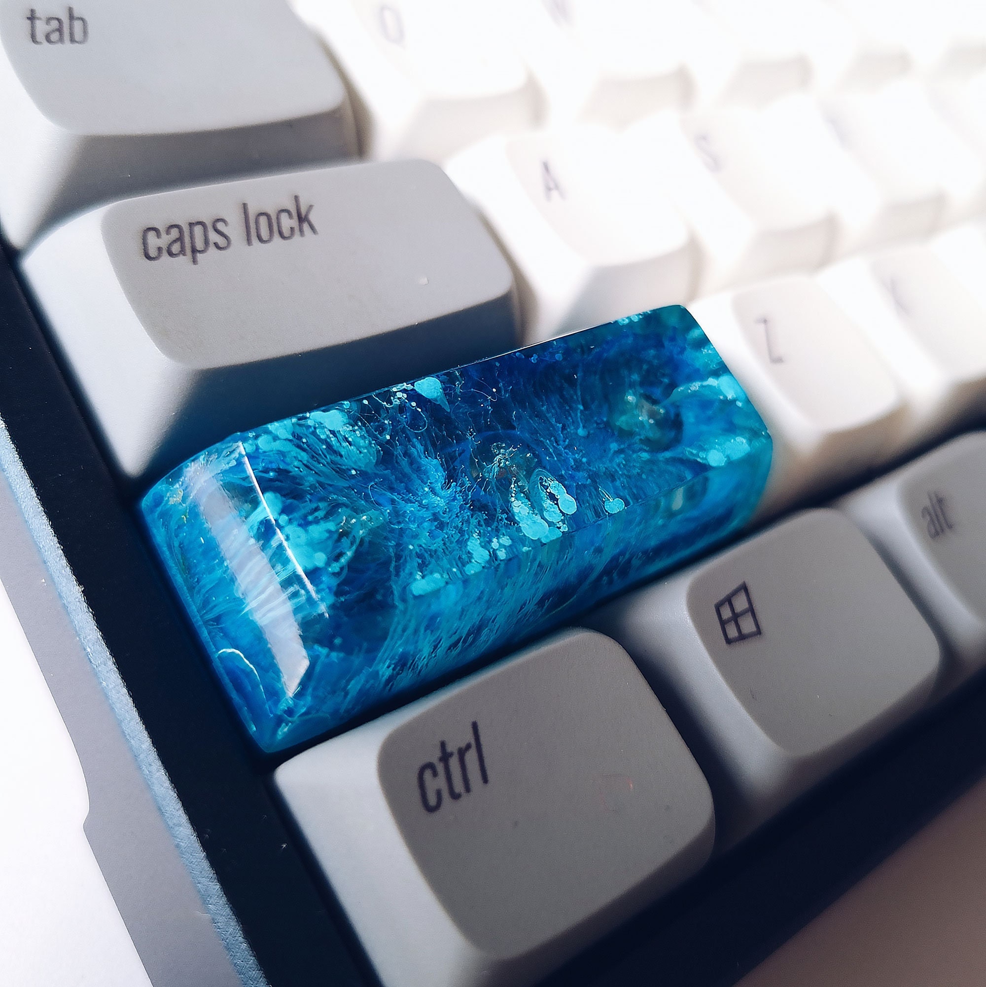 Epoxy Resin Artisan Keycap Custom Keycaps Botanical Keycaps Etsy