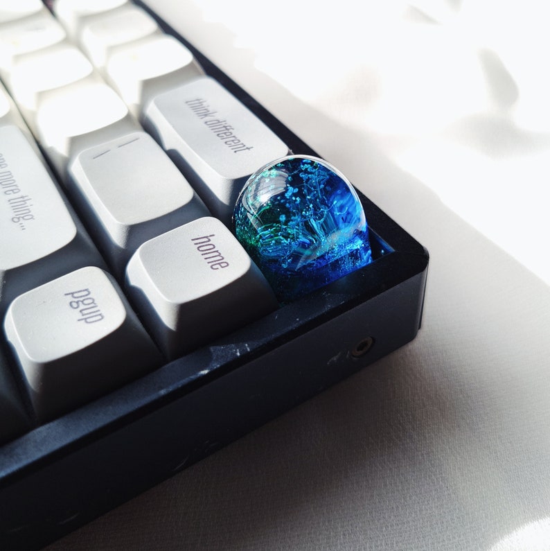 Artisan Keycap DOM Profile Epoxy Resin Custom Keycaps Etsy