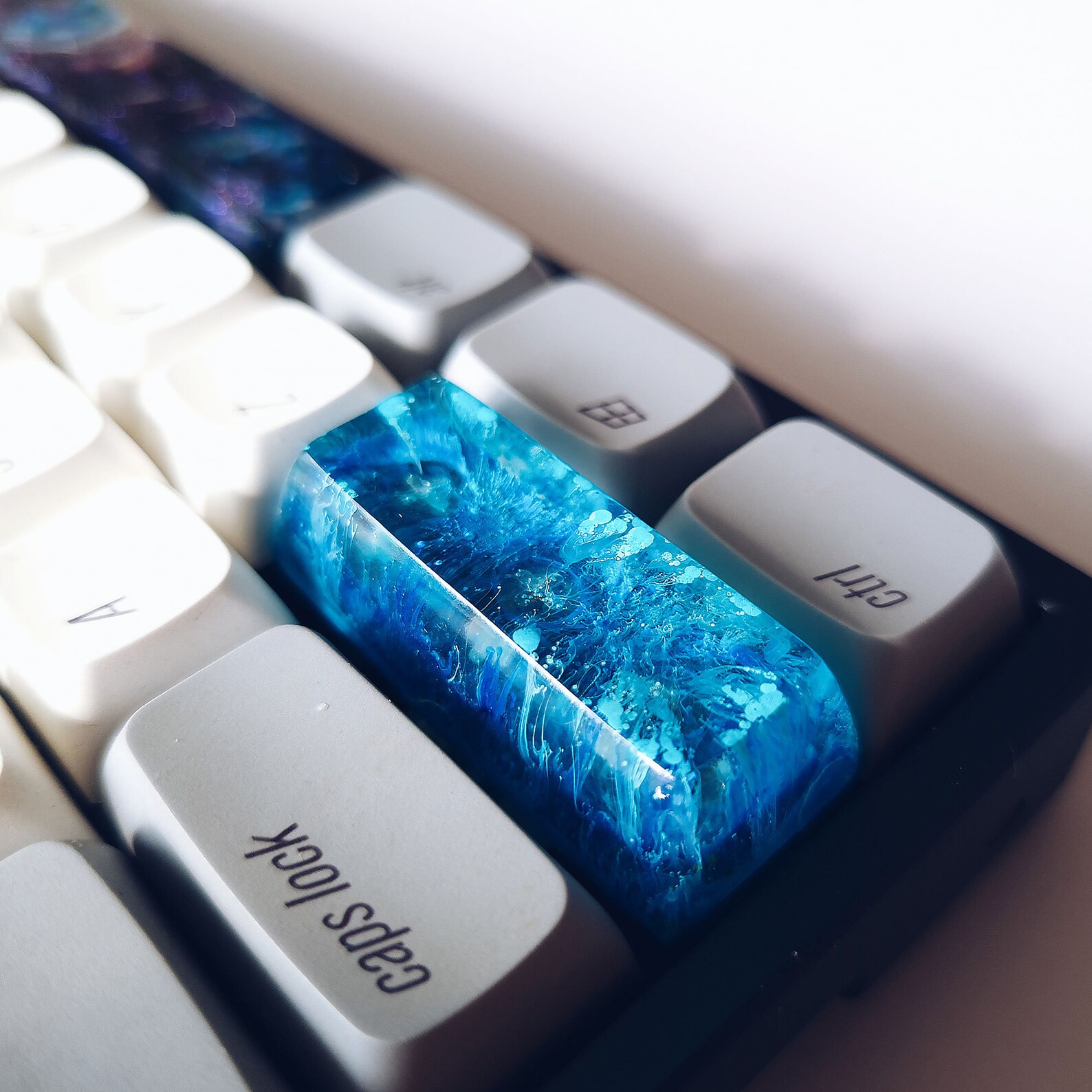 Epoxy Resin Artisan Keycap Custom Keycaps Botanical Keycaps Etsy