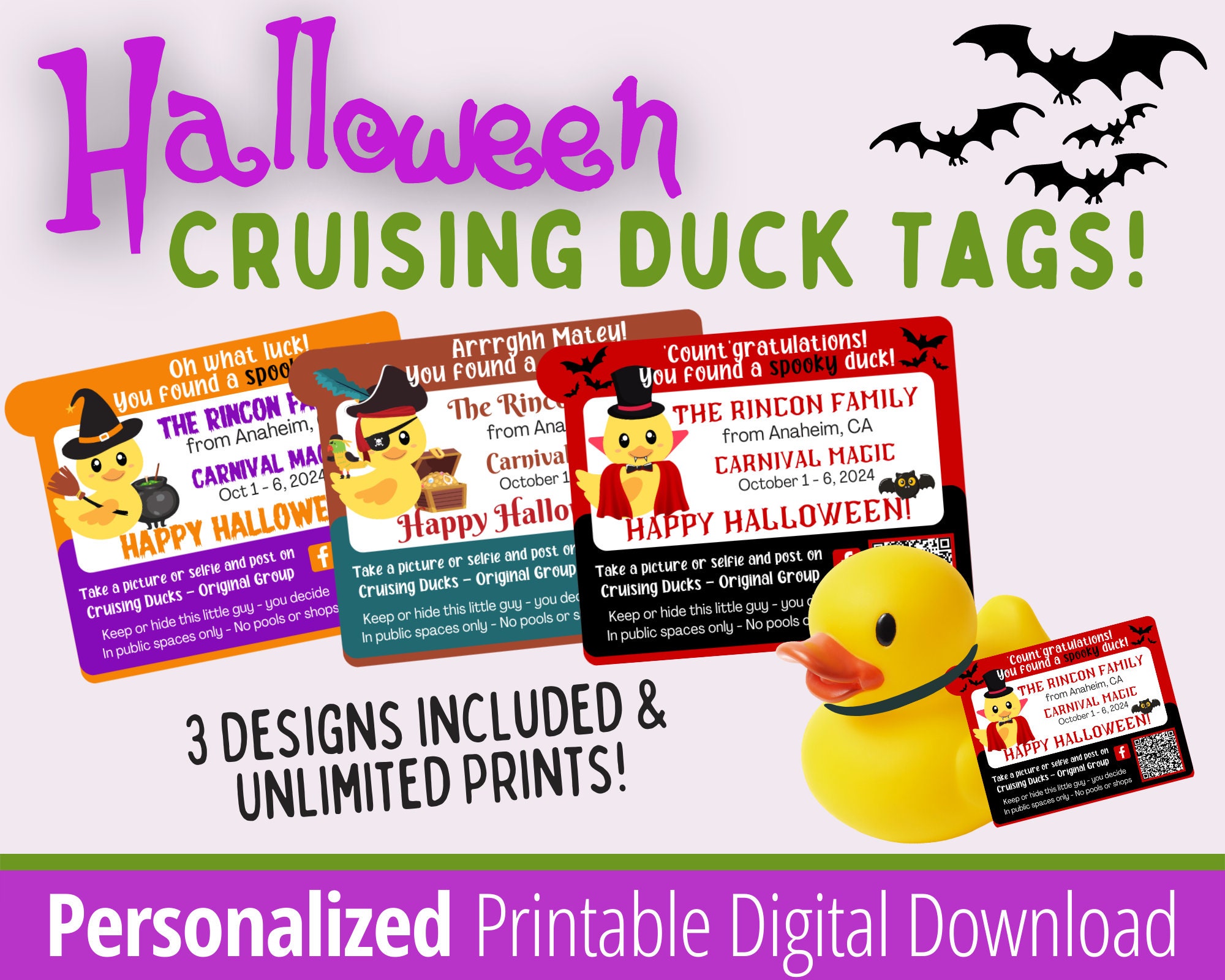 Ducking Tags - Etsy