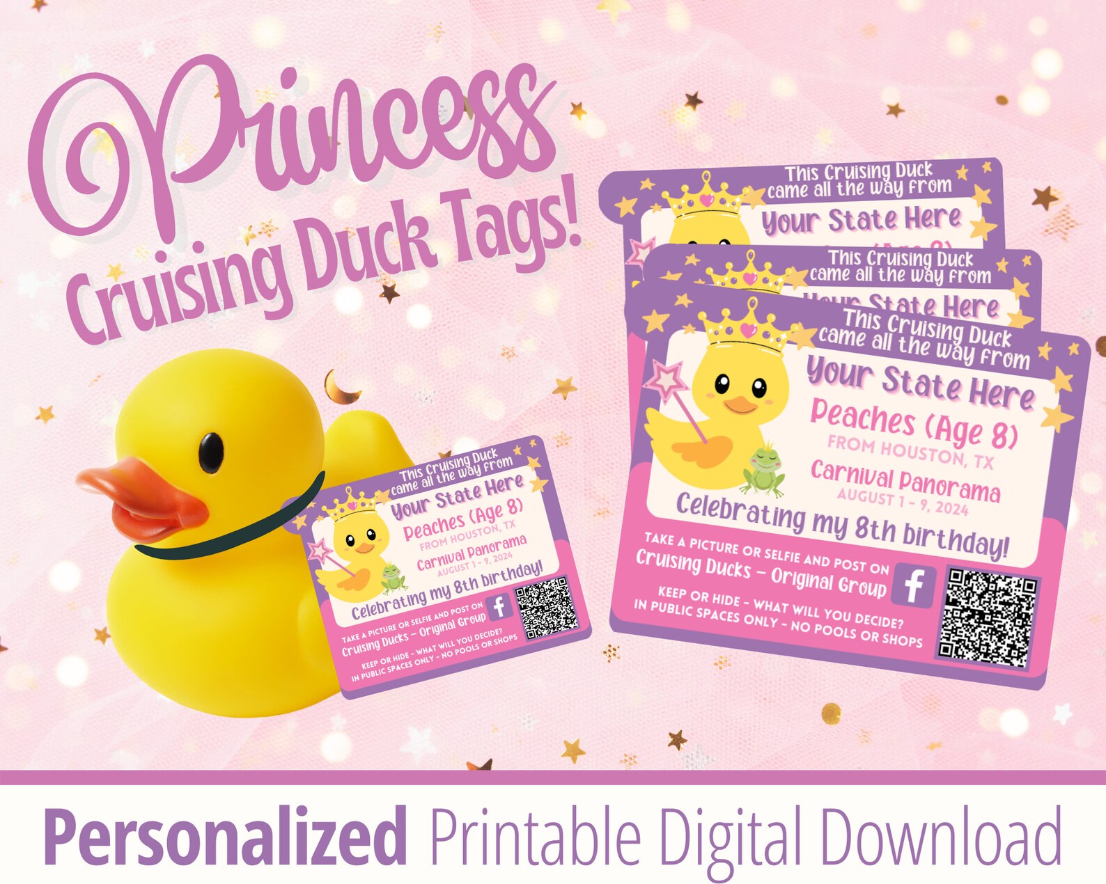 cruise duck tags