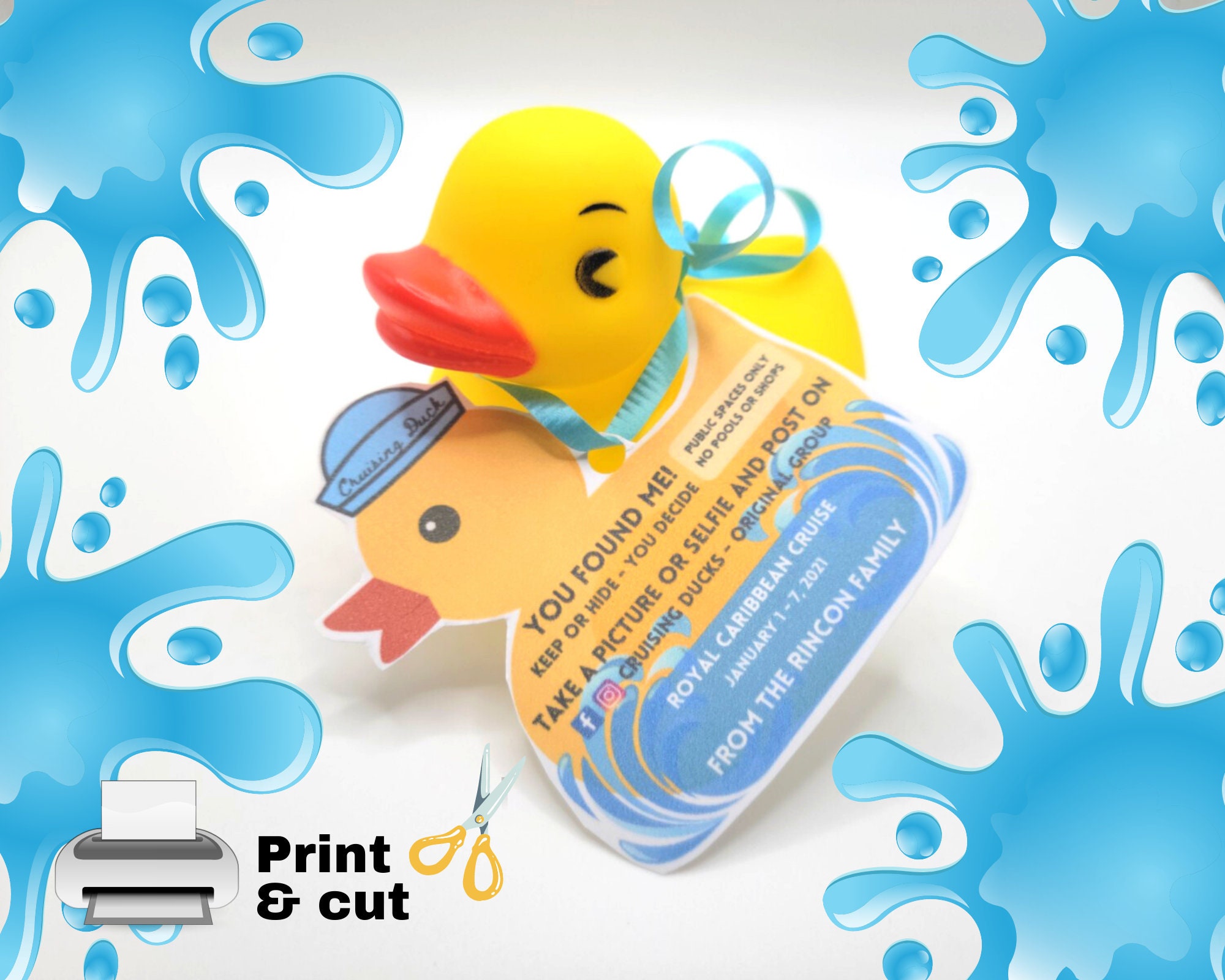 cruising-ducks-tag-printable-digital-download-carnival-duck-etsy