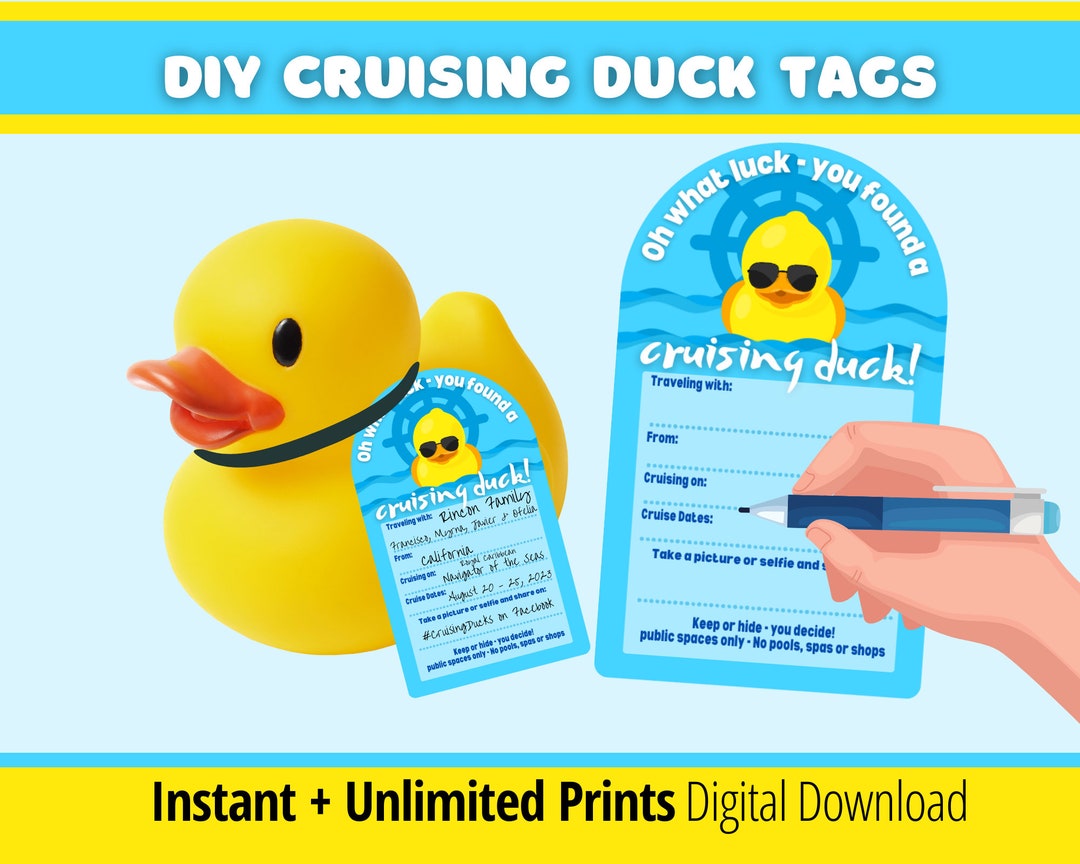 cruising-ducks-tag-printable-digital-download-instant-cruise-pdf-carnival-duck-tag-gift-for-cruiser-rubber-duck-tag-cruise-clipart-etsy for Duck Passport Template Printable Editable Free Printable Cruising Duck Tags Cruising Ducks Tag, Printable Digital Download, Instant Cruise PDF, Carnival Duck Tag, Gift for Cruiser, Rubber Duck Tag, Cruise Clipart - Etsy for Duck Passport Template Printable Editable Free Printable Cruising Duck Tags