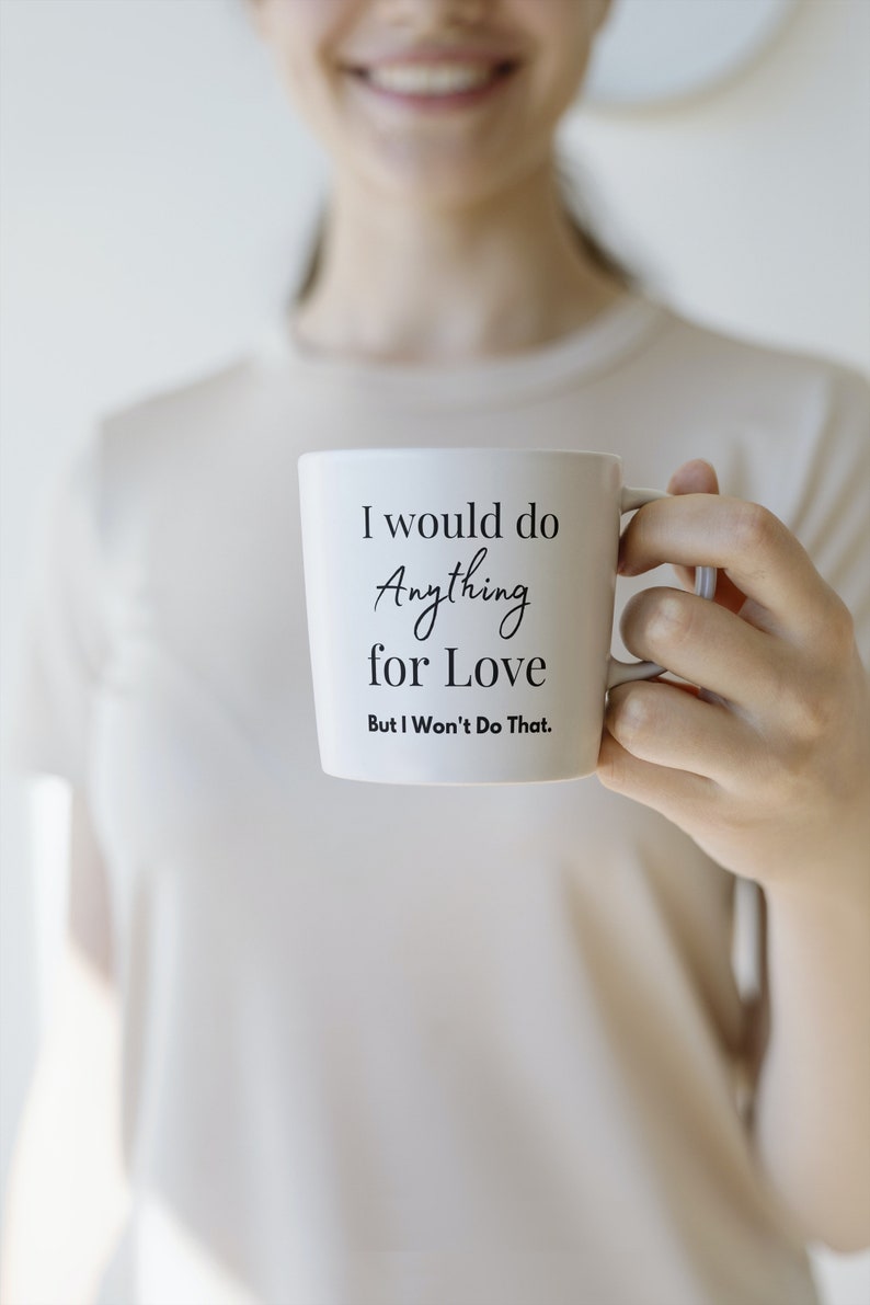 Meatloaf Lyrics I Would Do Anything for Love but I Wont Do Etsy