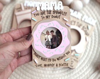 Mother' Day, Mother's Day Gift, Mother's Day Photo Fridge Magnet,Gift for Mom,Fridge Photo Magnet Gift for Grandma,Personalized Gift for Mom