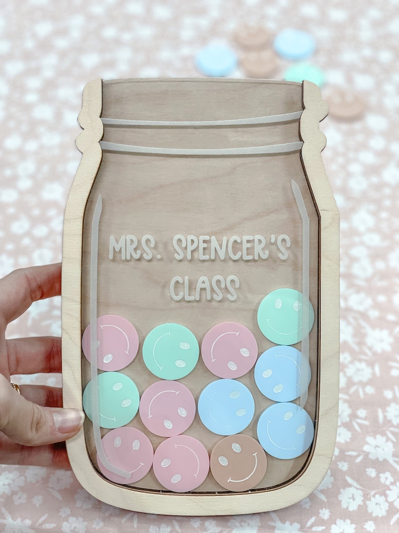 Reward Jar Reward Jar Classroom Reward Jar for Kids Reward Etsy