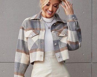 Plus Size Shacket - Etsy